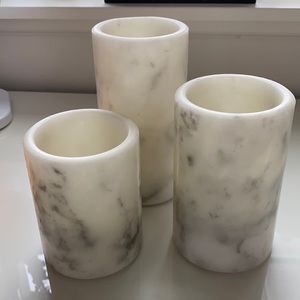 Set of 3 battery operated candles